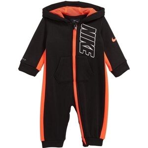 Nike Baby Boys 1-Pc. Hooded Striped Therma-FIT Coverall newborn